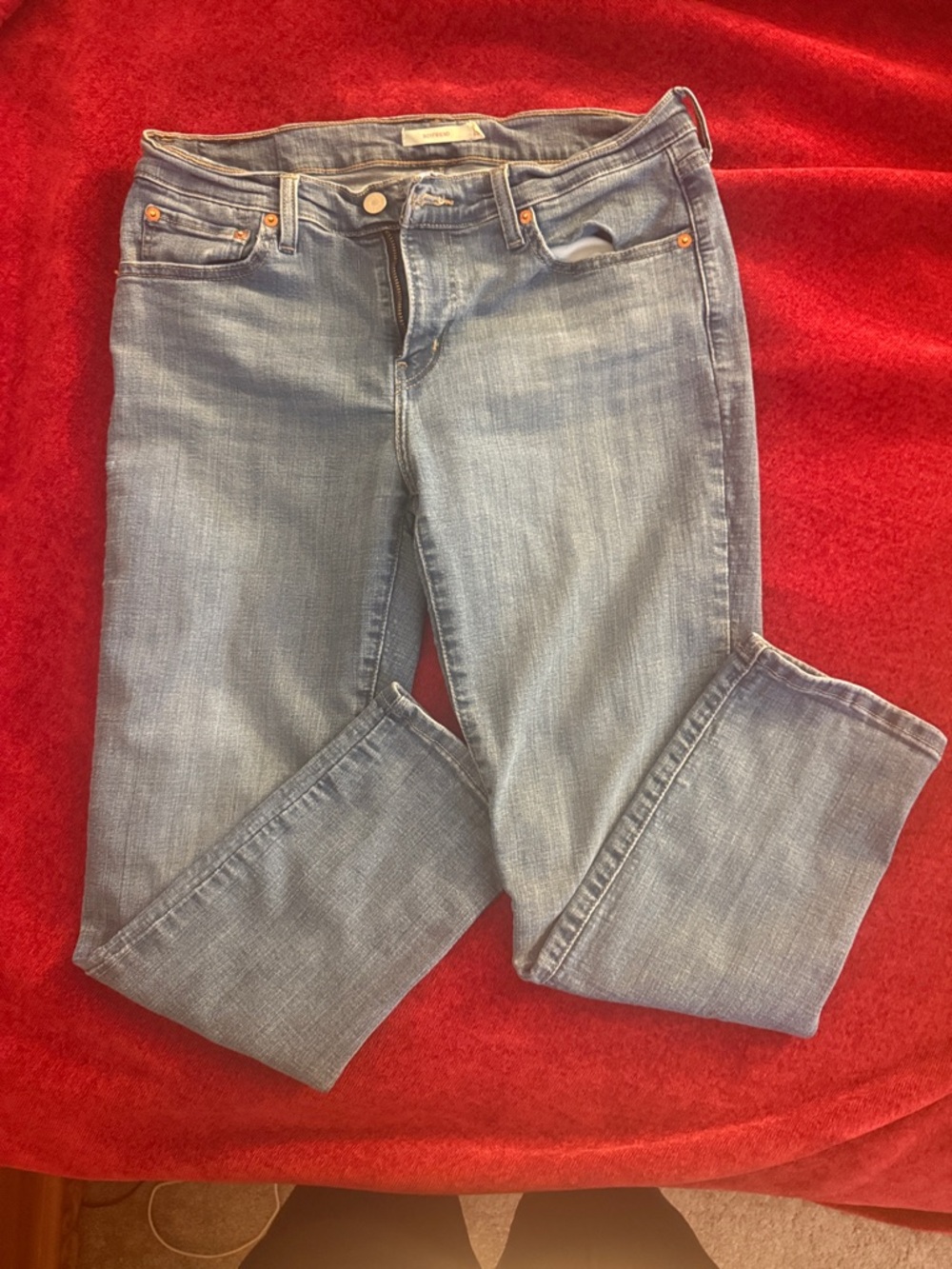 Levi's Light Blue Boyfriend Jeans